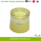Soy Wax Glass Scented Jar Candle with Glass Lid for Decor