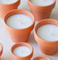 6-10oz Customized Outdoor Flower Pot Candles for Lighting