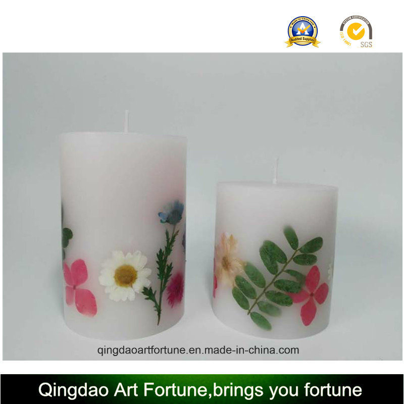 Dry Flower Inclusion Candle--Hand Pour