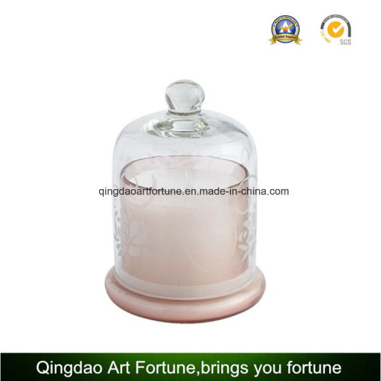 Glass Cloche Jar with Dome for Home Decoration