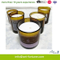 Big Printed Glass Candle Container for Candle and Flora Decor