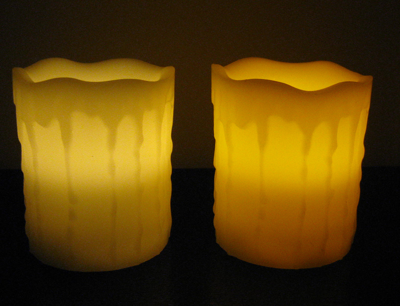 Flameless LED Candle- Dripping Finish