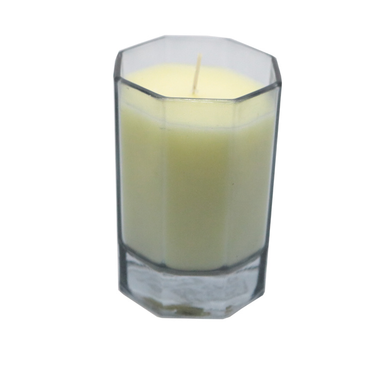 7.3*8.5cm Electroplate Scent Glass Candle for Home Decor