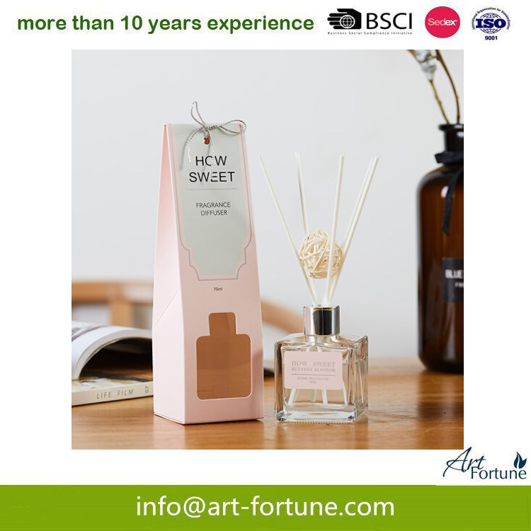 70ml Aroma Essential Oil Reed Diffuser with Rattan Sticks