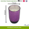 Egg Shape Glass Jar Scented Candle for Home Decor