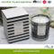 High Quality Glass Candle with Decal Paper in Gift Box