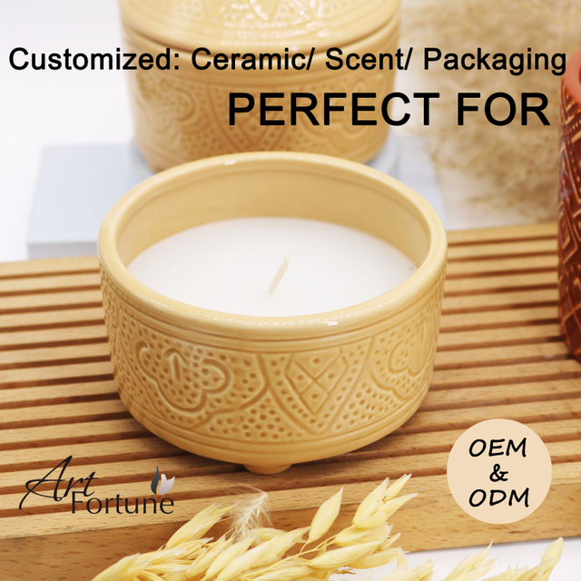 Elegant White Ceramic Tagine Candle for Stylish Home Decor