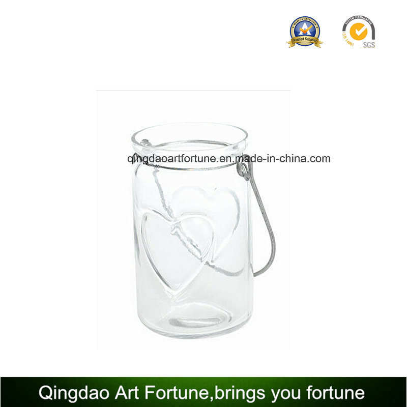 Tealight Glass Lantern Candle Holder for Outdoor Decoration