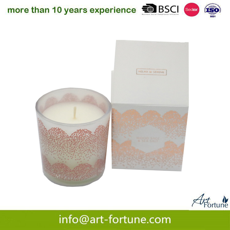 4.5oz Customed Scented Candles with Gift for Home Decoration