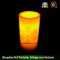 Flameless LED Wax Candle for Christmas Decor