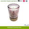 Scented Glass Candle in Color Coating for Home Decor