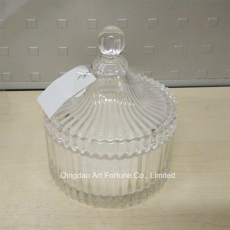 5 Oz ODM/OEM Filled Glass Candy Jar Candle for Home Decor