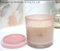 400g Handpoured Scented Candle with Pink Lid with Decal for Home Decor