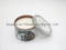Travel Tin Candle with Decorative Paper for Home Decor