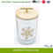 Outer Electroplated Scented Glass Candle with Spot Decal for Home Decoration