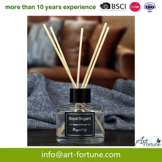 100ml Scent Reed Diffuser Set with Color Label in Gift Box for Home Decor