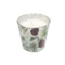 Scent Glass Candle with Decal Paper and Gold Decorative Paper for Christmas Festival