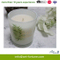 Inner Sprayed Glass Candle with Spot Foil Decal for Home Decoration