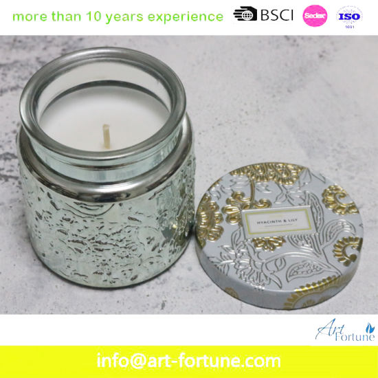 5oz High Quality Soy Wax Scent Glass Candle for Home Decor