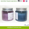 120g Lavender Mason Glass Jar Candle for Home Decor