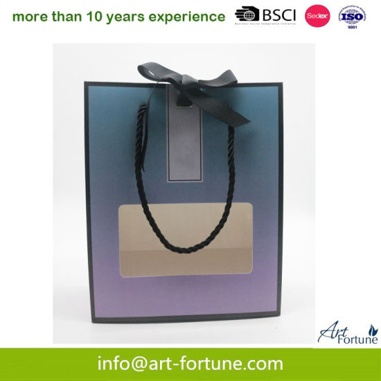 Custom Color Printing Paper Bag for Shopping with Handles