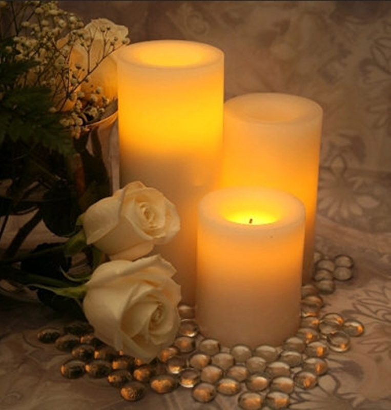 Flameless LED Candle Luxury Gift Set Home Decor