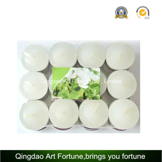 White Tealight Candle with 4 Hour Burning Time Supplier