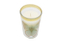 Set of 3 Glass Candle with Decal Paper in Pet Box for Home Decor