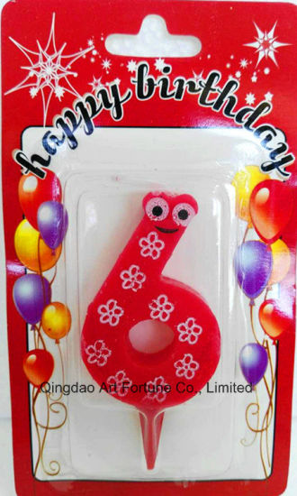 High Quality Birthday Cake Candle Number Shape
