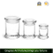 Hot Sale Glass Candy Candle Jar with Lid Food Storage