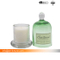 Scented Candle in Glass Cloche Jar with Decal Paper