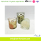 High Quality Scented Glass Candle with Decals Paper