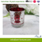 Scented Glass Candle with Inner Electroplated and Red Color Sprayed