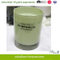 High Quality Glass Candle with Decal Paper in Gift Box