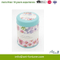 Star Shape Travel Tin Scent Candle with Color Label for Home Decor