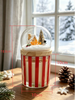 Snow Globe Glass Scented Candle for Christmas