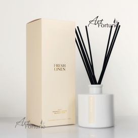 100ml Cream French Linen Reed Diffuser For Home Decoration